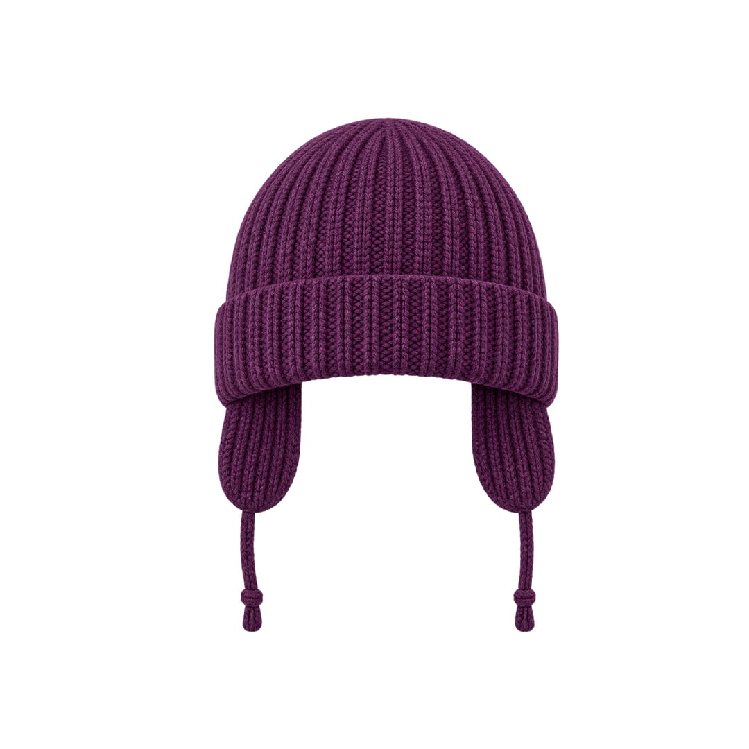 earflap beanie