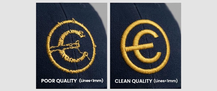 logo thickness guide