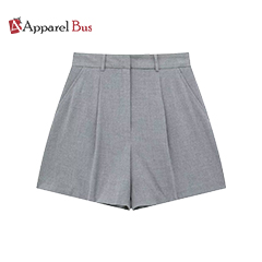 Pleated Shorts