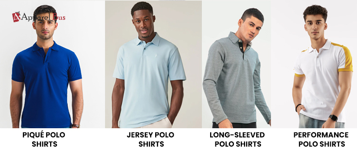 polo shirts types 