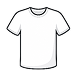 White Colour Shirt Icon