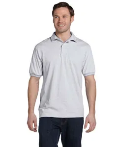 054 Hanes Adult 50/50 EcoSmart Jersey Knit Polo