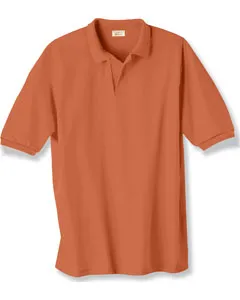 054 Hanes Adult 50/50 EcoSmart Jersey Knit Polo