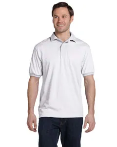 054 Hanes Adult 50/50 EcoSmart Jersey Knit Polo