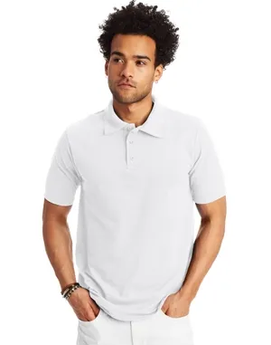 055P Hanes X-Temp Piqué Sport Shirt with Fresh IQ