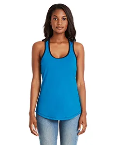1534 Next Level Women’s Ideal Colorblocked Racerback Tank