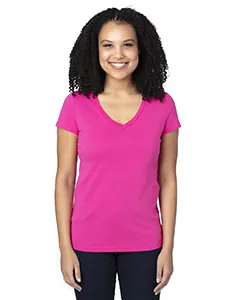 200RV Threadfast Apparel Ladies Ultimate V-Neck T-Shirt