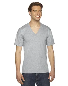 2456W American Apparel Unisex Fine Jersey Short-Sleeve V-Neck T-Shirt