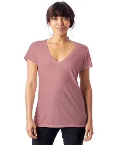 2894B2 Alternative Ladies Slinky-Jersey V-Neck T-Shirt