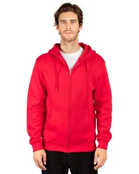 320Z Threadfast Apparel Unisex Ultimate Fleece Full-Zip Hooded Sweatshirt