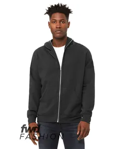 3741 Bella + Canvas Unisex Total Zip Hoodie