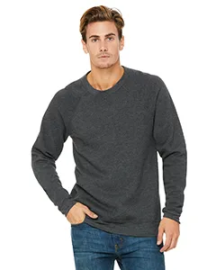 3901 Bella + Canvas Unisex Sponge Fleece Raglan Crewneck Sweatshirt