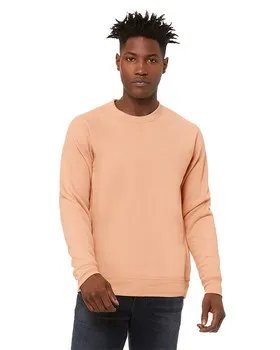 3901 Bella + Canvas Unisex Sponge Fleece Raglan Crewneck Sweatshirt