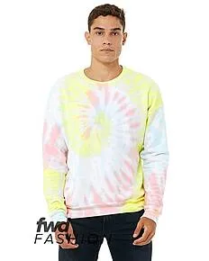 3945RD Bella + Canvas FWD Fashion Unisex Tie-Dye Pullover Sweatshirt 3945RD Bella + Canvas FWD Fashion Unisex Tie-Dye Pullover Sweatshirt