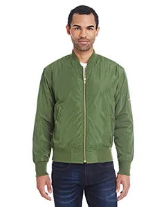 395J Threadfast Apparel Unisex Bomber Jacket