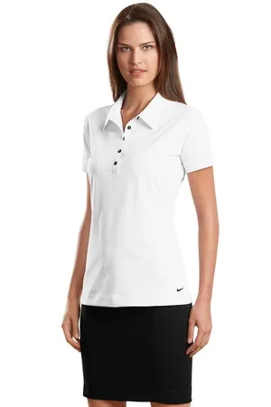 429461 Nike Elite Series Ladies Dri-FIT Ottoman Bonded Polo.