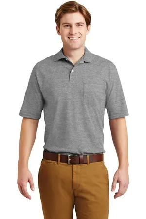 436MP Jerzees -SpotShield 5.6-Ounce Jersey Knit Sport Shirt with Pocket.