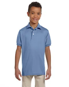 437Y Jerzees Youth SpotShield Jersey Polo