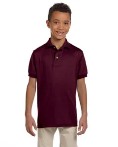 437Y Jerzees Youth SpotShield Jersey Polo