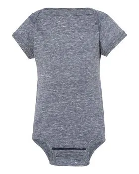 4491 Rabbit Skins Infant Harborside Melange Jersey Bodysuit