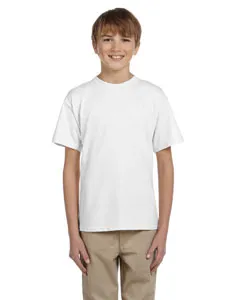 5370 Hanes Youth 50/50 T-Shirt 5370 Hanes Youth 50/50 T-Shirt