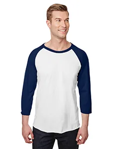 560RR Jerzees Unisex Premium Blend Ring-Spun 3/4 Sleeve Raglan T-Shirt