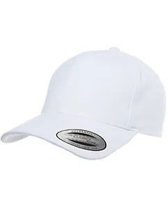 6363V Yupoong Adult Brushed Cotton Twill Mid-Profile Cap
