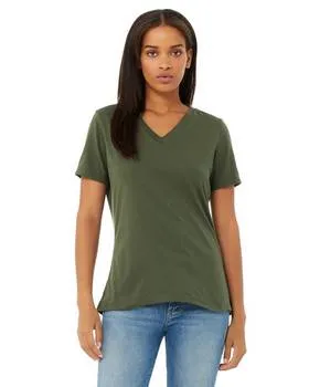 6405 Bella + Canvas Women’s Relaxed Jersey V-Neck Tee