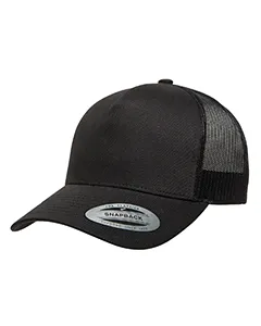 6506 Yupoong 5-Panel Retro Trucker Hat