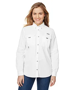 7314 Columbia Ladies Bahama Long-Sleeve Shirt