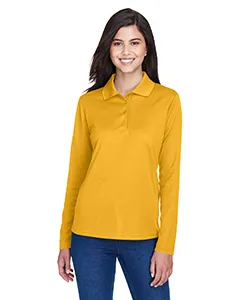 78192 Core 365 Ladies Pinnacle Performance Long-Sleeve Piqué Polo