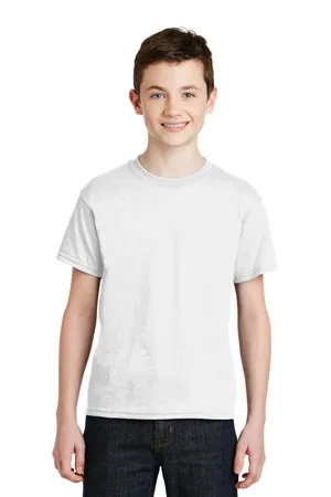 8000B Gildan - Youth DryBlend 50 Cotton/50 Poly T-Shirt.