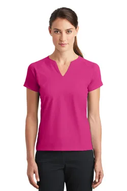 838960 Nike Ladies Dri-FIT Stretch Woven V-Neck Top