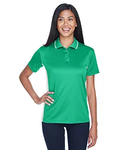 8406L UltraClub Ladies Cool & Dry Sport Two-Tone Polo