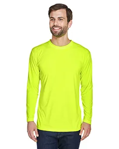 8422 UltraClub Adult Cool & Dry Sport Long-Sleeve Performance Interlock T-Shirt