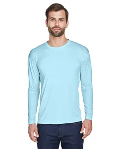 8422 UltraClub Adult Cool & Dry Sport Long-Sleeve Performance Interlock T-Shirt