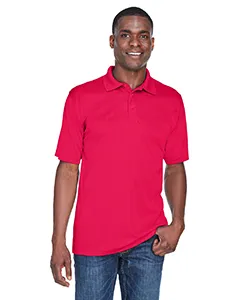 8425 UltraClub Mens Cool & Dry Sport Performance Interlock Polo