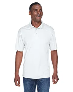 8425 UltraClub Mens Cool & Dry Sport Performance Interlock Polo
