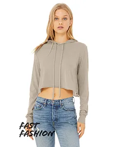 8512 Bella + Canvas Women’s Triblend Cropped Long Sleeve Hoodie 8512 Bella + Canvas Women’s Triblend Cropped Long Sleeve Hoodie