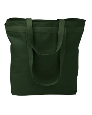 8802 Liberty Bags Recycled Zipper Tote 8802 Liberty Bags Recycled Zipper Tote