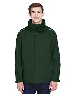 88205 Core 365 Mens Region 3-in-1 Jacket with Fleece Liner