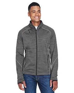 88697 North End Mens Flux Mélange Bonded Fleece Jacket