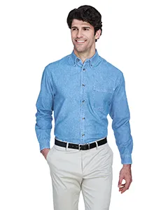8960 UltraClub Mens Cypress Denim with Pocket