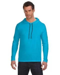 987AN Anvil Adult Lightweight Long-Sleeve Hooded T-Shirt 987AN Anvil Adult Lightweight Long-Sleeve Hooded T-Shirt