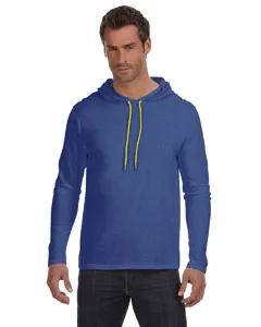 987AN Anvil Adult Lightweight Long-Sleeve Hooded T-Shirt