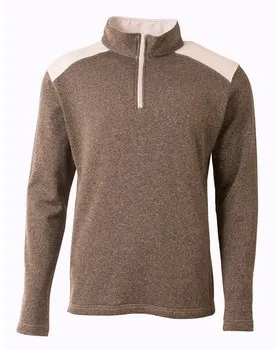 N4094 A4 Mens Tourney Fleece Quarter-Zip Pullover