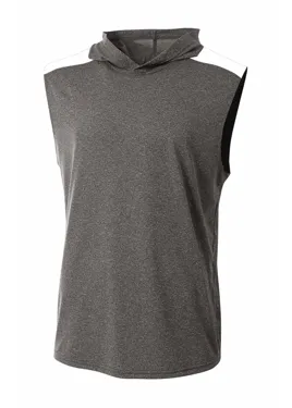 N3031 A4 Mens Tourney-Layering Sleeveless Hoodie
