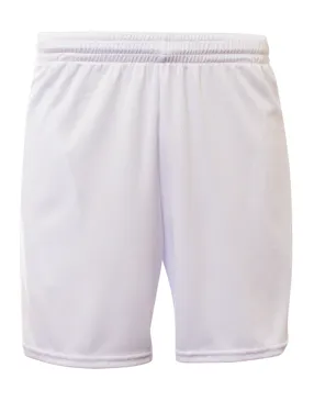 NB5384 A4  Youth Flatback Mesh Short with Pocket