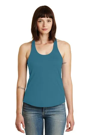 AA4031 Alternative Womens Shirttail Satin Jersey Tank.
