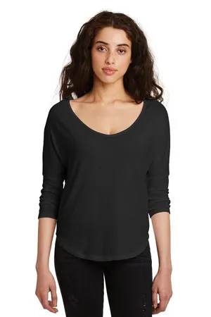 AA5062 Alternative Womens The Curveball Vintage 50/50 Tee.